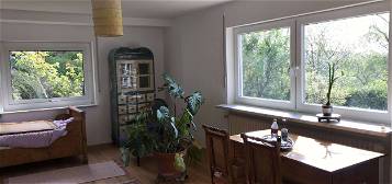 Schöne 3-Zimmer-Wohnung mit Terasse und Garten in Büdingen, Hanglage mit Fernblick