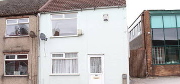 End terrace house for sale in Nottingham Road, Somercotes, Alfreton, Derbyshire. DE55