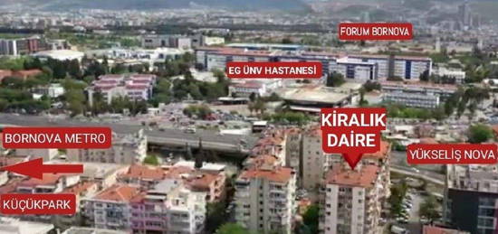 BORNOVA E. HASTANES KARISI 3+1 KRALIK DARE