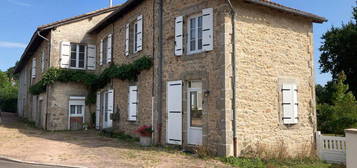 Maison 188m2 + appartement 95m2 + garage 80m2 + jardin