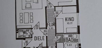 Schöne 3 Zimmerwohnung im Warendorfer Norden