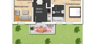 2 ZKB Wohnung ab sofort verfügbar