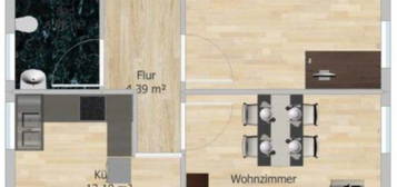 Dachgeschosswohnung * Saarbrücken-Güdingen * 2 ZKB