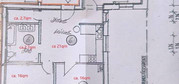 Mietwohnung: Helle 3,5 Zimmer mit EBK, Vollbad und großem Balkon