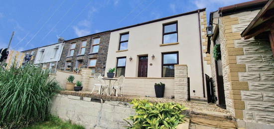 End terrace house for sale in Craig-Fryn Terrace, Nantymoel, Bridgend, Bridgend County. CF32