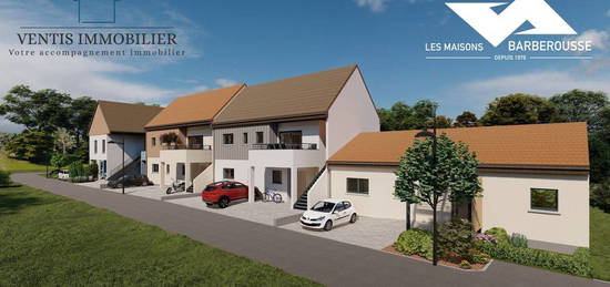 NOUVEAUTE VENTIS Immobilier - Rez-de-Jardin ou Attique RE 2020 à Ettendorf