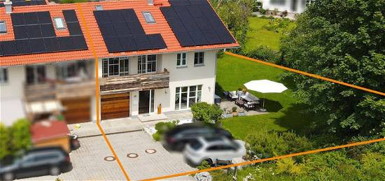 Energieeffizientes Doppelhaus mit traumhafter Alpenkulisse