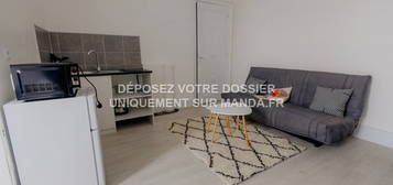 Studio meublé  à louer, 1 pièce, 22 m², Étage 1/–