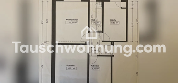 Tauschwohnung: 3.-Zi.Whg Sülz mit Garten gg. günstiger mit Terrasse/Garten