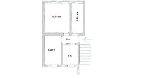 Top-renovierte 2-Zi.-Wohnung mit hohen Decken und modernem Flair