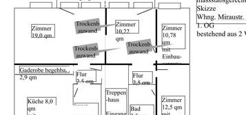 Stilvolle, modernisierte 3,5-Raum-Wohnung mit EBK in Berlin Wittenau (Reinickendorf)