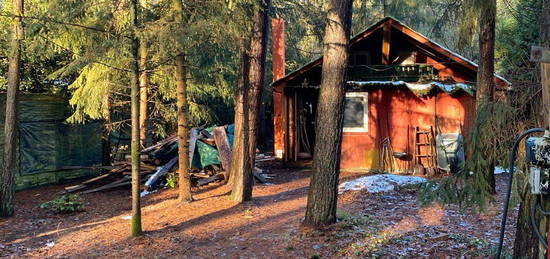 Wochenendhaus, Haus Wachholderpark, Pachtgrundstück