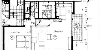 Modernisierte 2,5 Zimmer Wohnung mit Balkon und Kamin in FDS