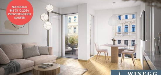 Nachhaltiges Wohnen beim Yppenplatz - Moderne 2-Zimmer-Wohnung mit Loggia - Pro…