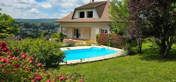 Charavines maison avec vue et piscine