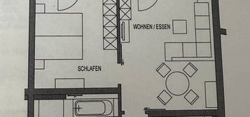 moderne 2-Zimmer-EG-Wohnung für Senioren 60 PLUS schöner Terrasse