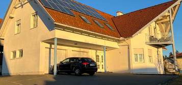 Ab 09/2025: Moderne 105m² Wohnung mit Terrasse, Kelleranteil und Garage, tw. möbliert
