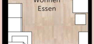 Helle, ruhige und zentrumsnahe 1 Zimmerwohnung in Rutesheim