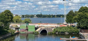 Blick auf die Außenalster 3-Zimmer Whg. In Hohenfelde