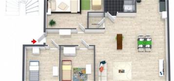 Modernes Wohnen in gefragter Lage: 4-Zi-Wohnung mit Balkon