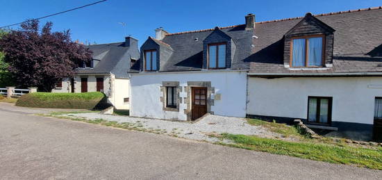 MORBIHAN, Proche Josselin, Fin Terrasse Maison 2 Chambres, Campagne Paisible