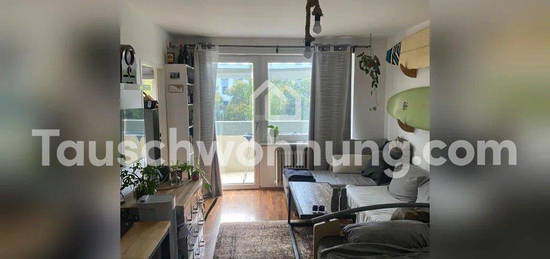 [TAUSCHWOHNUNG] Helle 1-Zimmer-Wohnung mit Balkon, direkt am Olympia Park