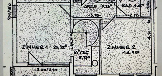 Vermiete schön geschnittene 2-Raum-Wohnung in Pulsnitz