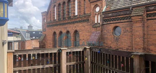 Dachgeschosswohnung mit Terrasse und Blick auf den Dom