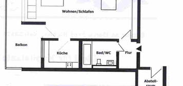 Schönes 1,5 Zimmer - Apartment in Böblingen zu vermieten