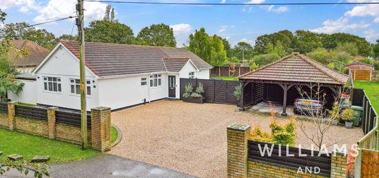 Detached bungalow for sale in Windsor Road, Bowers Gifford, Basildon SS13