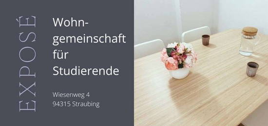 WG-Zimmer **Wohngemeinschaft für Studierende** **All-inclusive Miete ab 450 Euro**