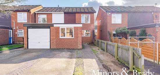 Semi-detached house to rent in Morello Close, Norwich NR4