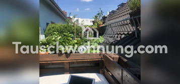 Tauschwohnung: 3 ZKB mit Dachterrasse im Nordend gegen 4 Z. (Nordend/...)