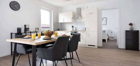 Stilvolle, modernisierte 2-Zimmer-Wohnung mit Balkon und Einbauküche in Heilbronn