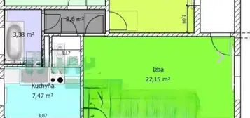 Na predaj veľkometrážny 3izbový byt v Banskej Bystrici - Ďumbierska ,Len u nás