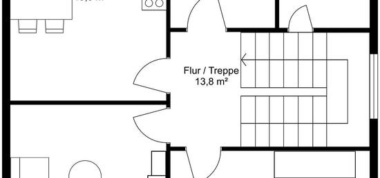 2 Zimmer Wohnung , Erstbezug nach Sanierung