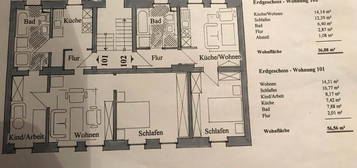 2-Zimmerwohnung in Magdeburg, Nordhäuser Str.