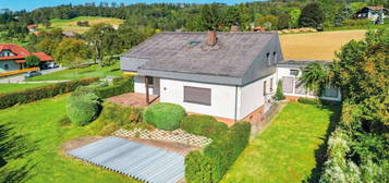 SONNENBLICK - Einfamilienhaus mit Panoramablick, Doppelgarage, Pool und Terrasse in Leonding