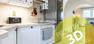 HALO reality - Predaj, trojizbový byt Rohovce, vlastná záhrada aj parkovanie - EXKLUZÍVNE HALO REALITY