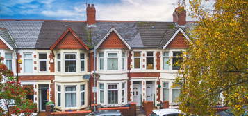 Terraced house for sale in New Zealand Road, Gabalfa, Cardiff CF14