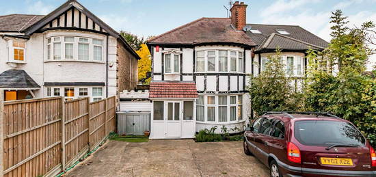 Semi-detached house to rent in Nether Street, London N3