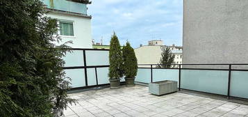 Privat: 2,5 Zimmer Neubauwohnung 50m² + 40m² Dachterrasse (Nähe Sonnwendviertel)