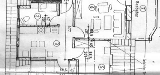 Ansprechende und sanierte 2,5-Raum-DG-Wohnung mit Balkon in Wittstock/Dosse