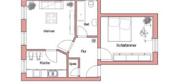Zentrumsnahe 2 ZKB Erdgeschoss-Wohnung in Geisenfeld