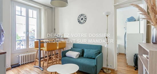 Appartement meublé  à louer, 2 pièces, 1 chambre, 23 m²