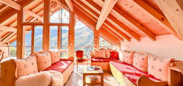 Superbe loft alpin t5 - expo sud-ouest & vue panoramique