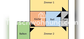 Tauschwohnung: 2-Zimmer-Wohnung in Pankow gegen 2,5-3 Zimmer!