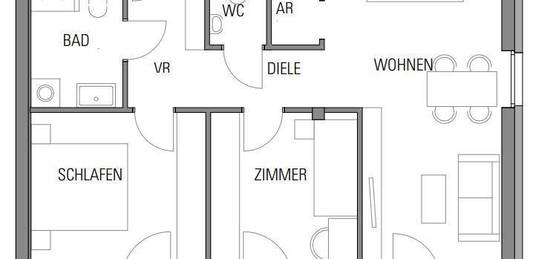 Erstbezug – Hochwertiger 4 Zimmer - Neubau - 80m2 Wohntraum