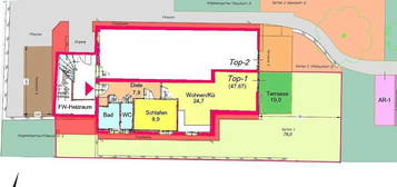 Provisionsfreie 2-Zimmer Gartenwohnung mit Garagen-Stellplatz im Zentrum von Weiz