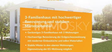 3 Familienhaus - Elegante EG Wohnung auch zur Eigennutzung